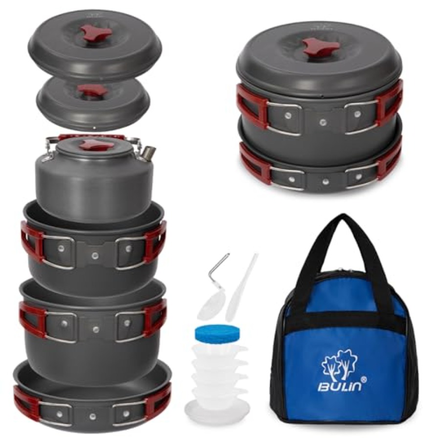 Set da Cucina da Campeggio 24/ - Camping Cooking Set For 4 recensione e prezzo