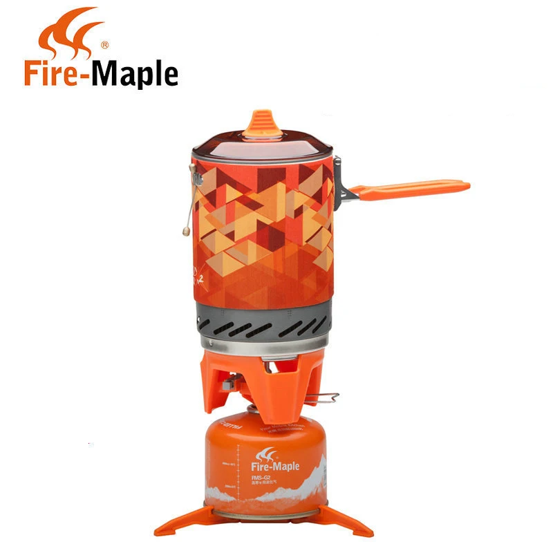 Fire Maple X1 X2 X3 X5 bruciat - Camping Cooking One Pot recensione e prezzo
