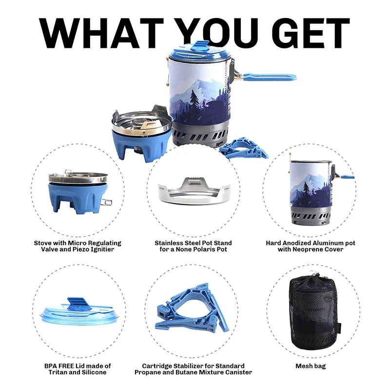 Fire Maple X1 X2 X3 X5 bruciat - Camping Cooking One Pot recensione e prezzo