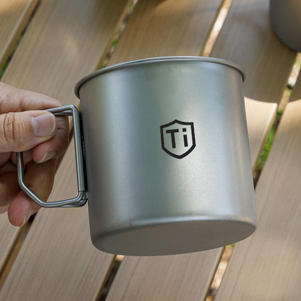 Tazza da Campeggio in Titanio, - Camping Cooking All In One recensione e prezzo