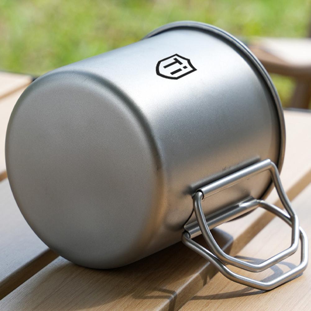 Tazza da Campeggio in Titanio, - Camping Cooking All In One recensione e prezzo