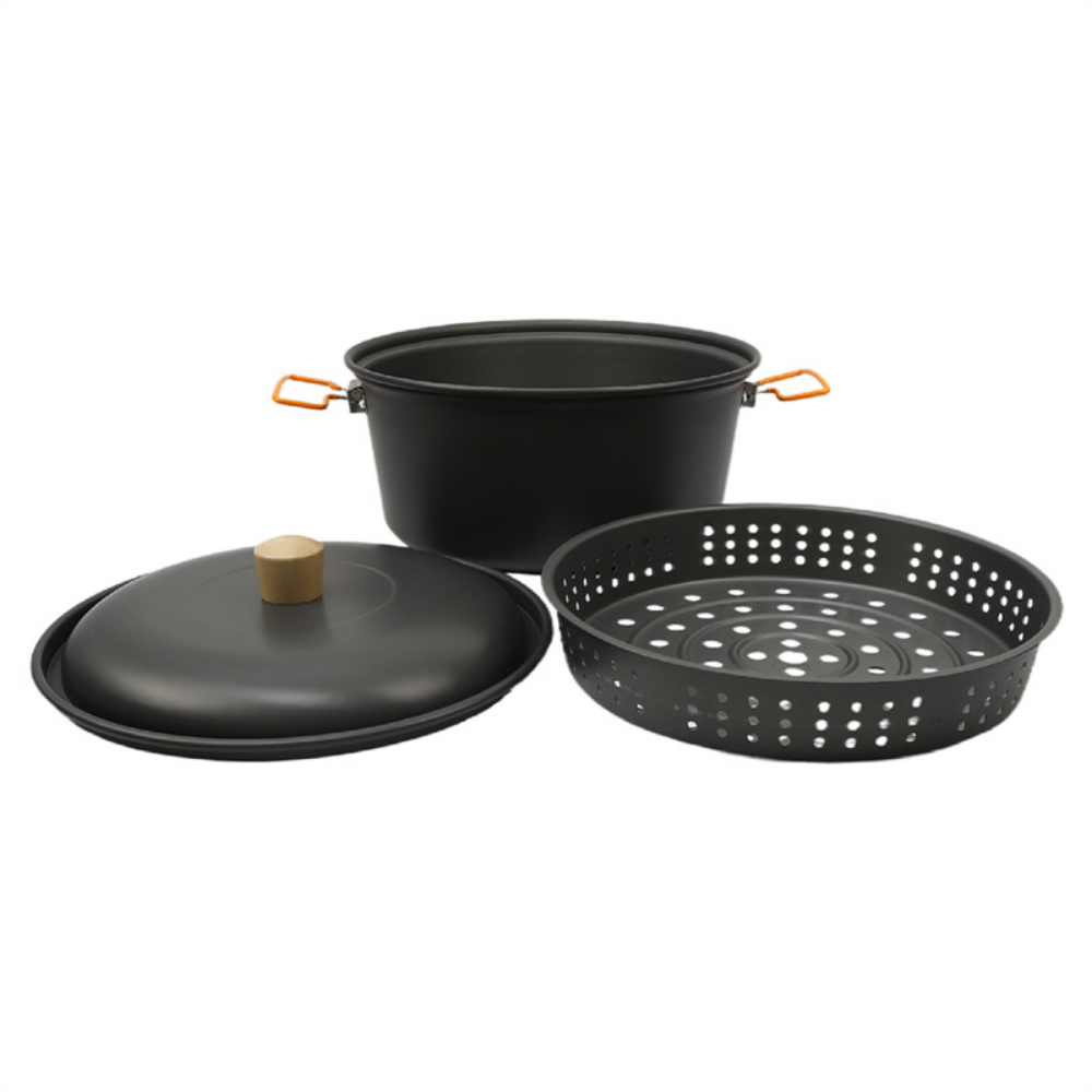 Set di pentole da cucina per e - Camping Cooking Essentials recensione e prezzo