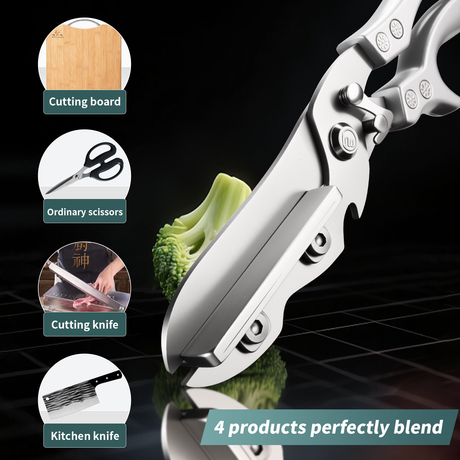 Forbici da cucina multifunzion - Camping Cooking All In One recensione e prezzo