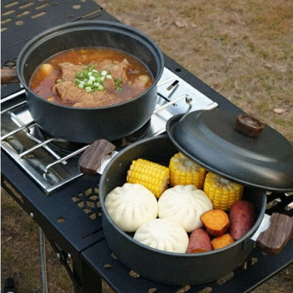 Set di pentole da campeggio da - Camping Cooking Pot With Lid recensione e prezzo