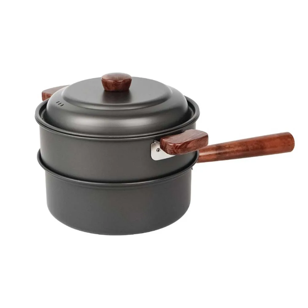 Set di pentole da campeggio da - Camping Cooking Pot With Lid recensione e prezzo