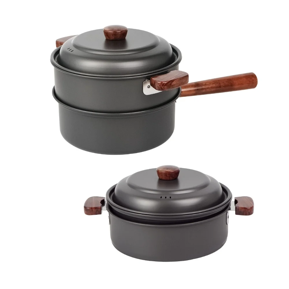 Set di pentole da campeggio da - Camping Cooking Pot With Lid recensione e prezzo
