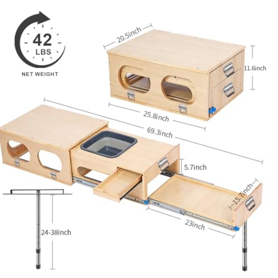 Sistema di Cucina Scorrevole p - Camping Cooking All In One recensione e prezzo