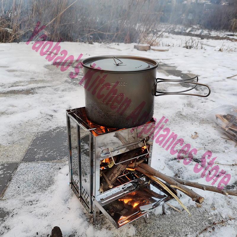 Stufa a Legna per Campeggio, A - Camping Cooking Stove recensione e prezzo