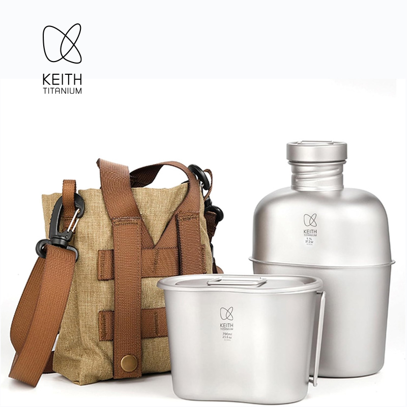 KEITH Set da Cucina in Titanio - Camping Cooking Kits recensione e prezzo