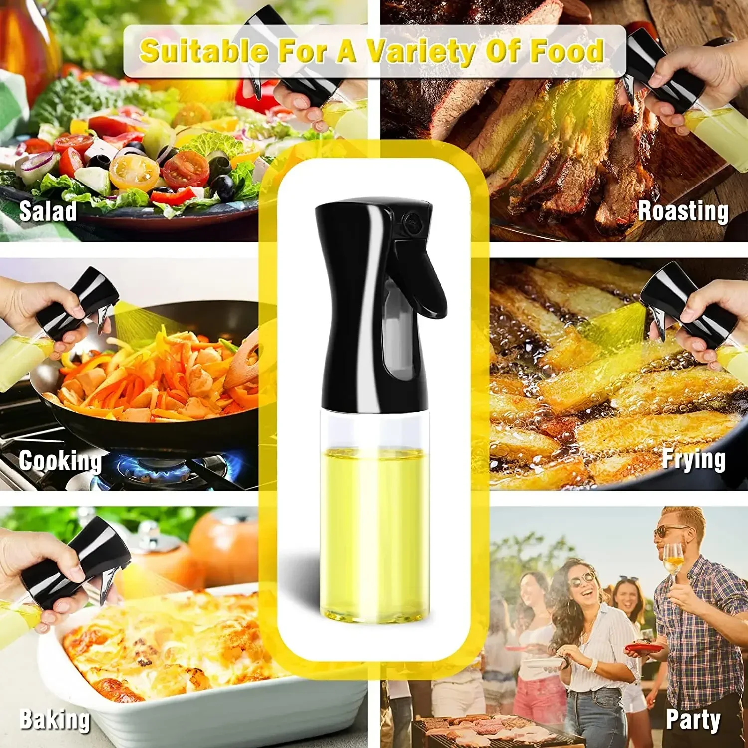 Bottiglia spray per olio in pl - Camping Cooking Oil Container recensione e prezzo
