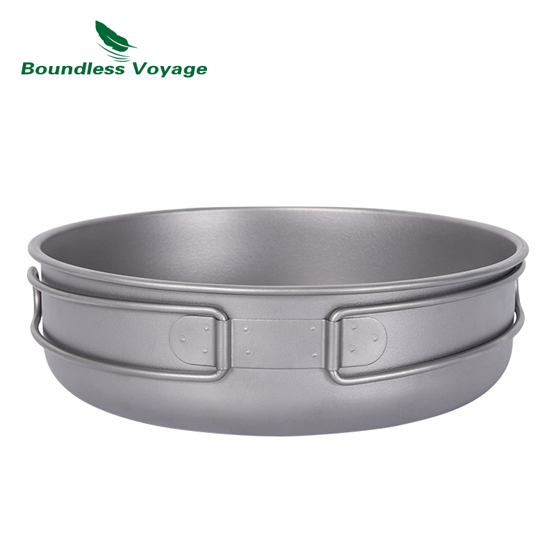 Padella antiaderente in titani - Camping Cooking Pot With Lid recensione e prezzo