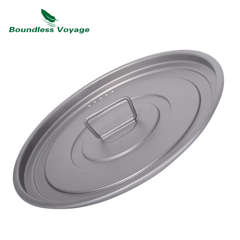 Padella antiaderente in titani - Camping Cooking Pot With Lid recensione e prezzo