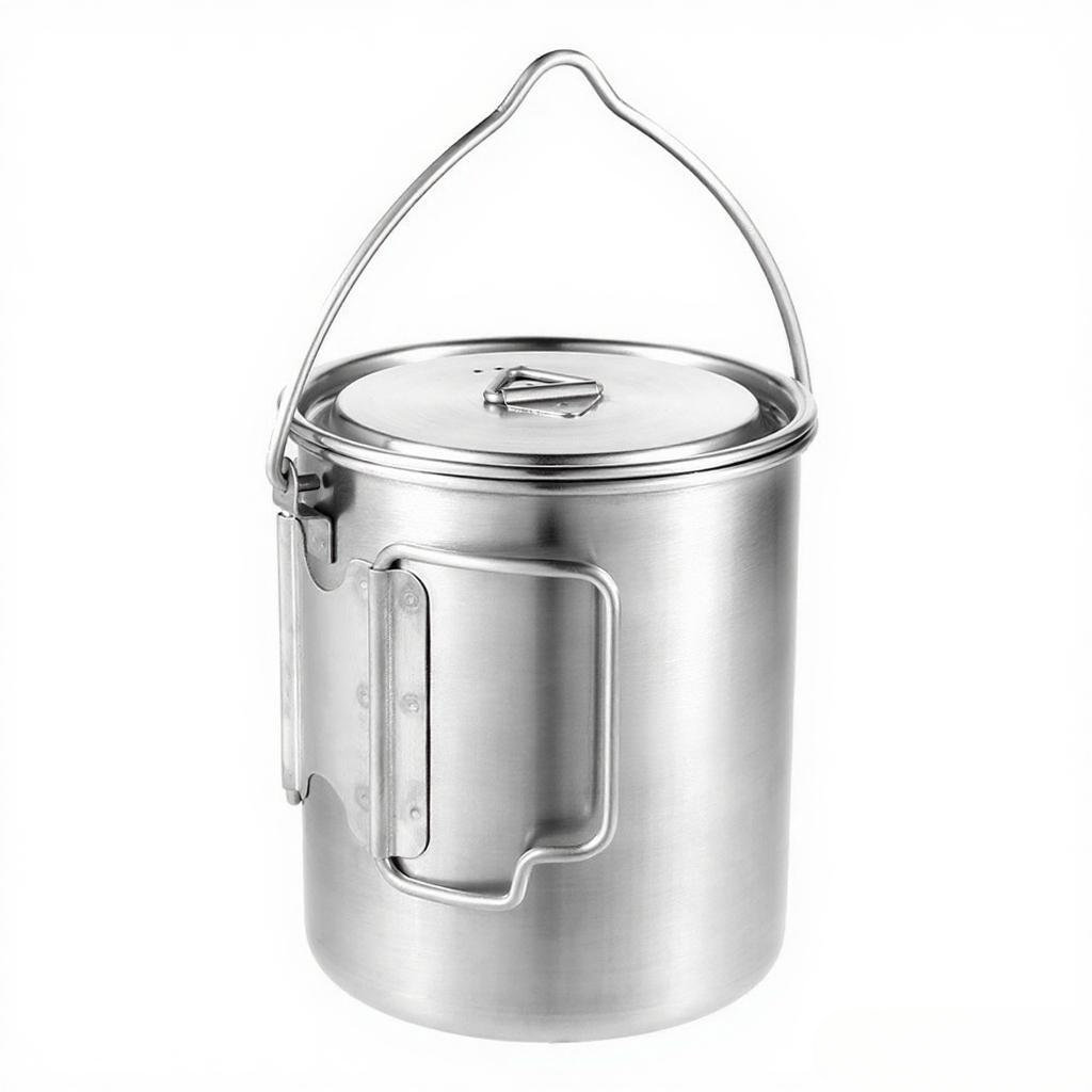 Tazza da viaggio portatile in  - Camping Cooking Pot With Lid recensione e prezzo