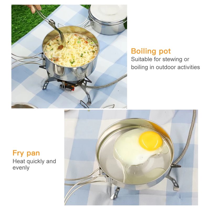 【GRANDE SCONTO】Set di pentole  - Camping Cooking Set For 4 recensione e prezzo