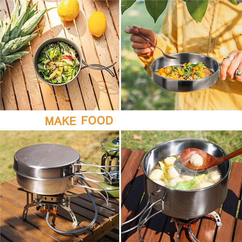 【GRANDE SCONTO】Set di pentole  - Camping Cooking Set For 4 recensione e prezzo