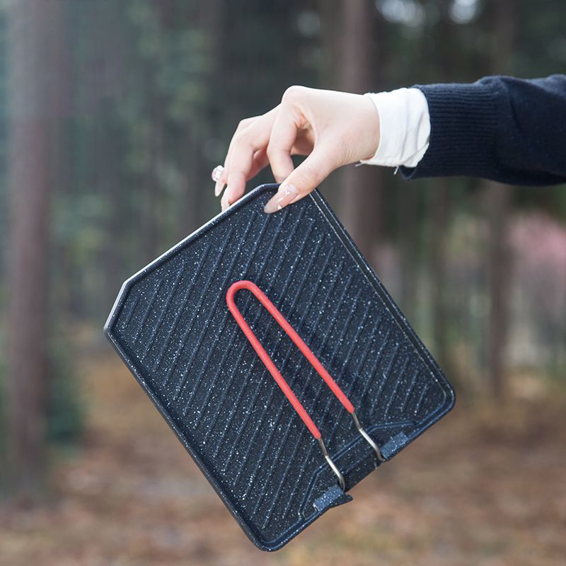 Padella per barbecue da campeg - Camping Cooking Cupboard recensione e prezzo
