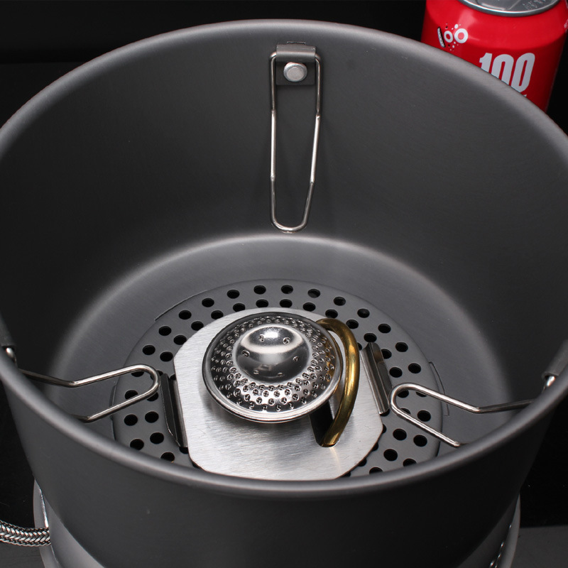 Fornello a gas da campeggio Bu - Camping Cooking One Pot recensione e prezzo