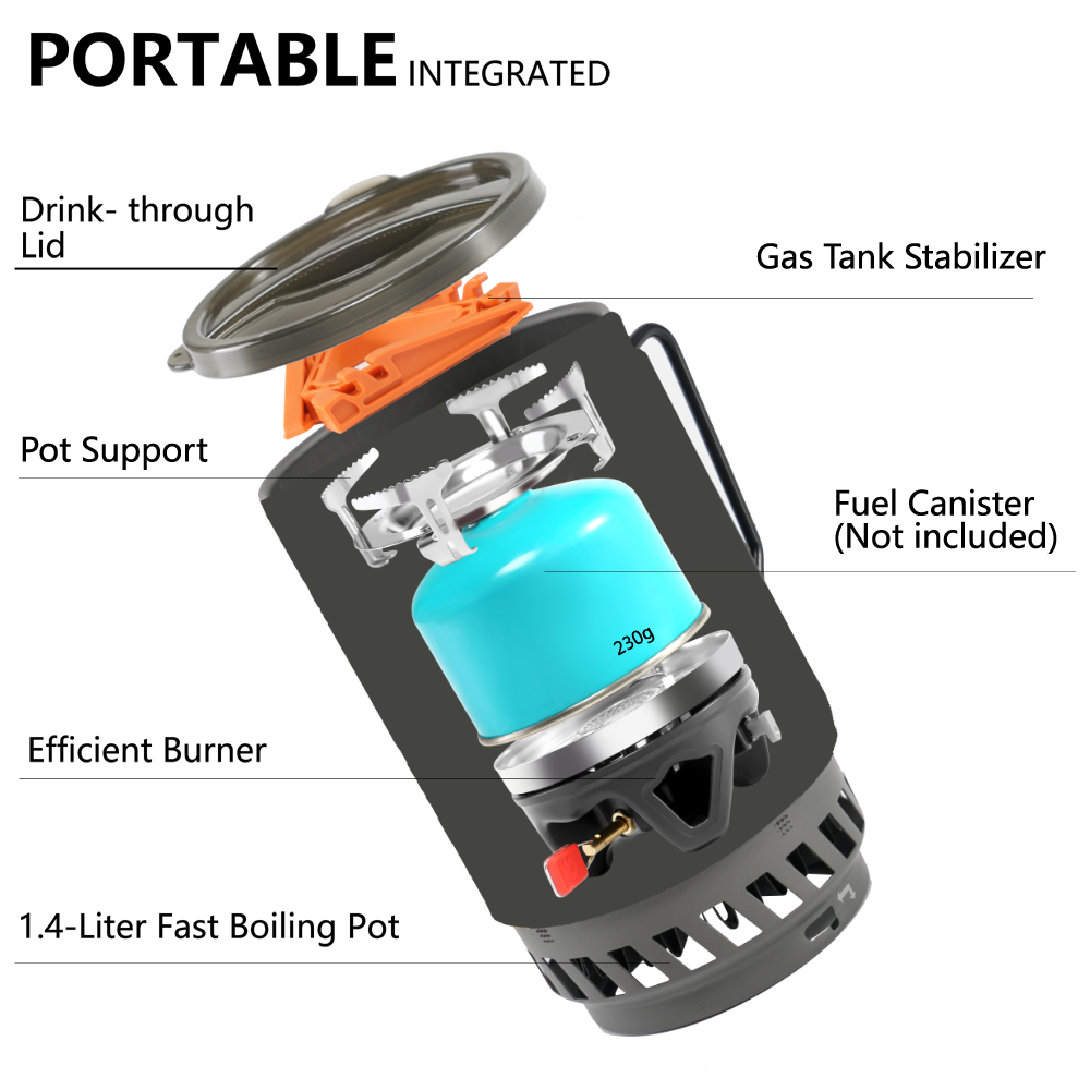 APG sistema di cottura portati - Camping Cooking One Pot recensione e prezzo