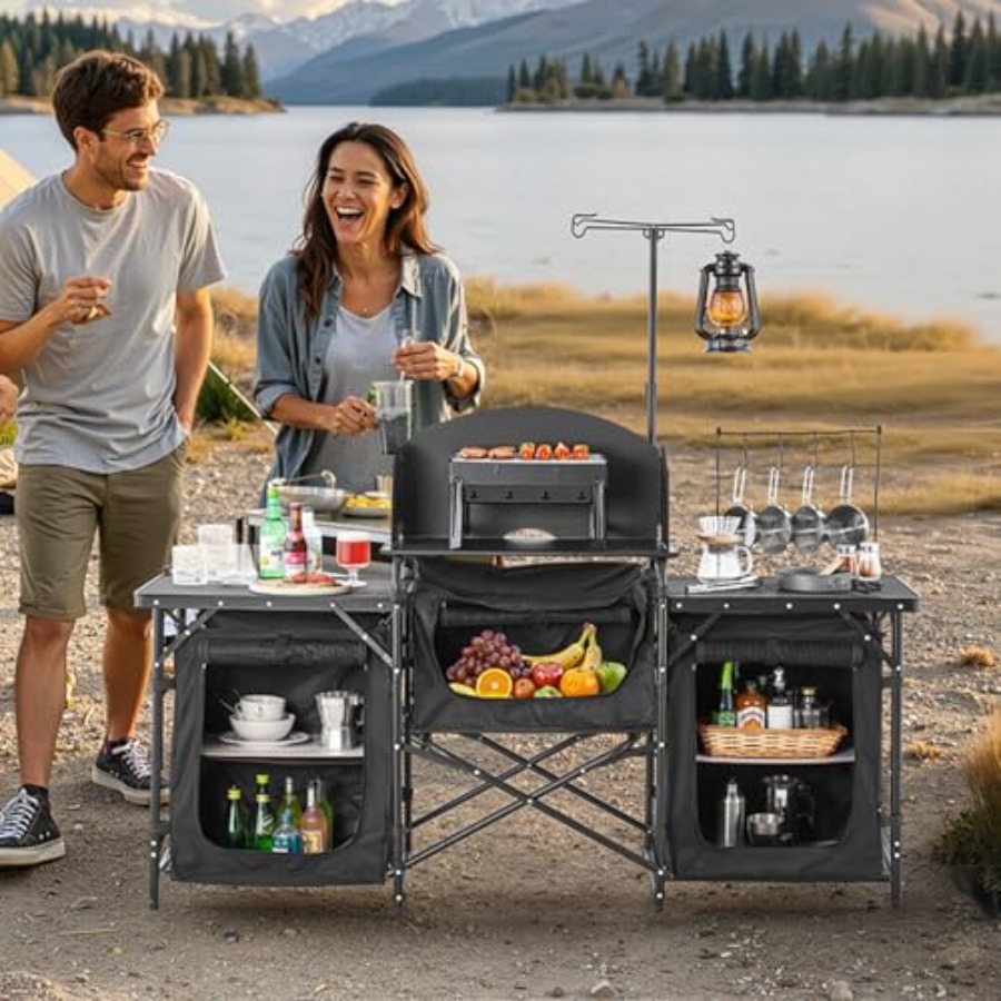 Tavolo da Cucina da Campeggio, - Camping Cooking Cupboard recensione e prezzo