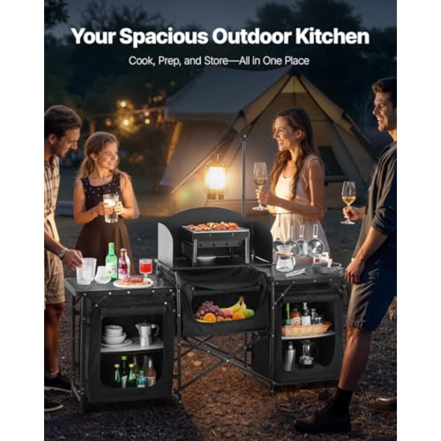 Tavolo da Cucina da Campeggio, - Camping Cooking Cupboard recensione e prezzo