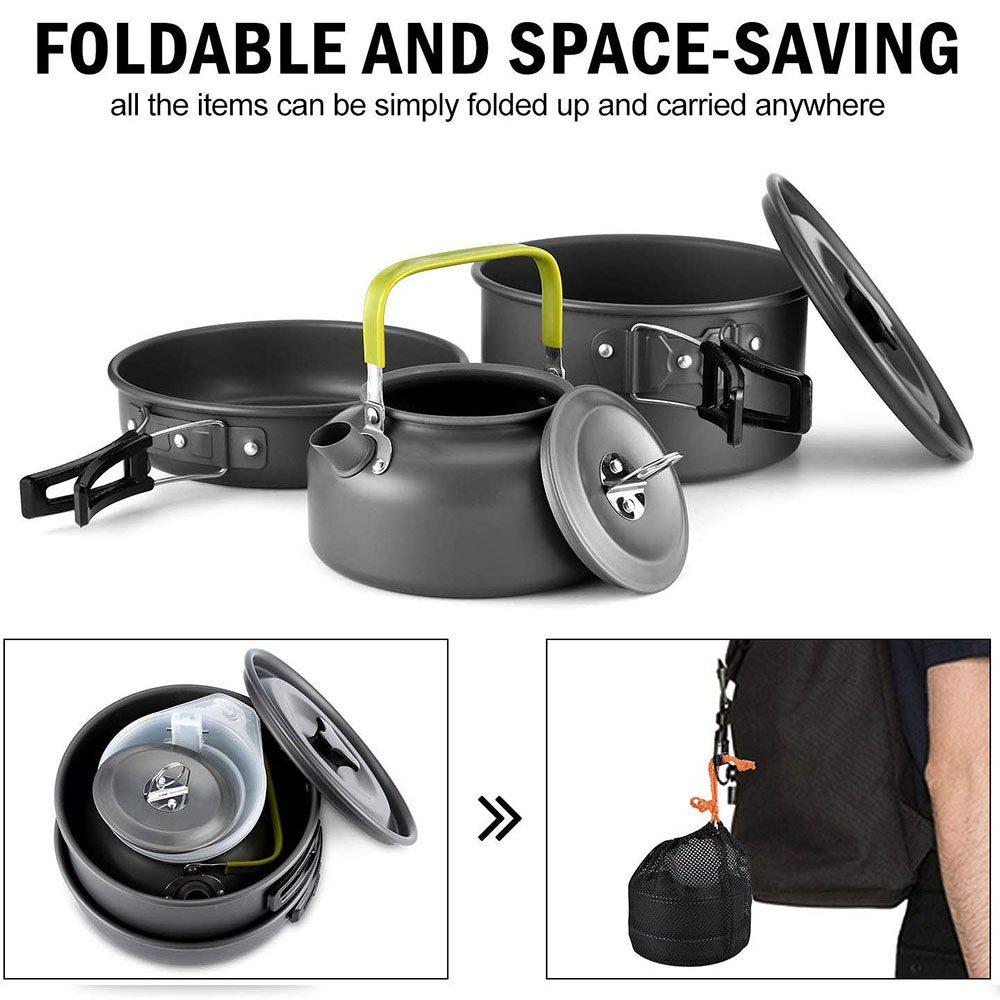 Set di utensili da cucina per  - Camping Outdoor Cooking Equipment recensione e prezzo