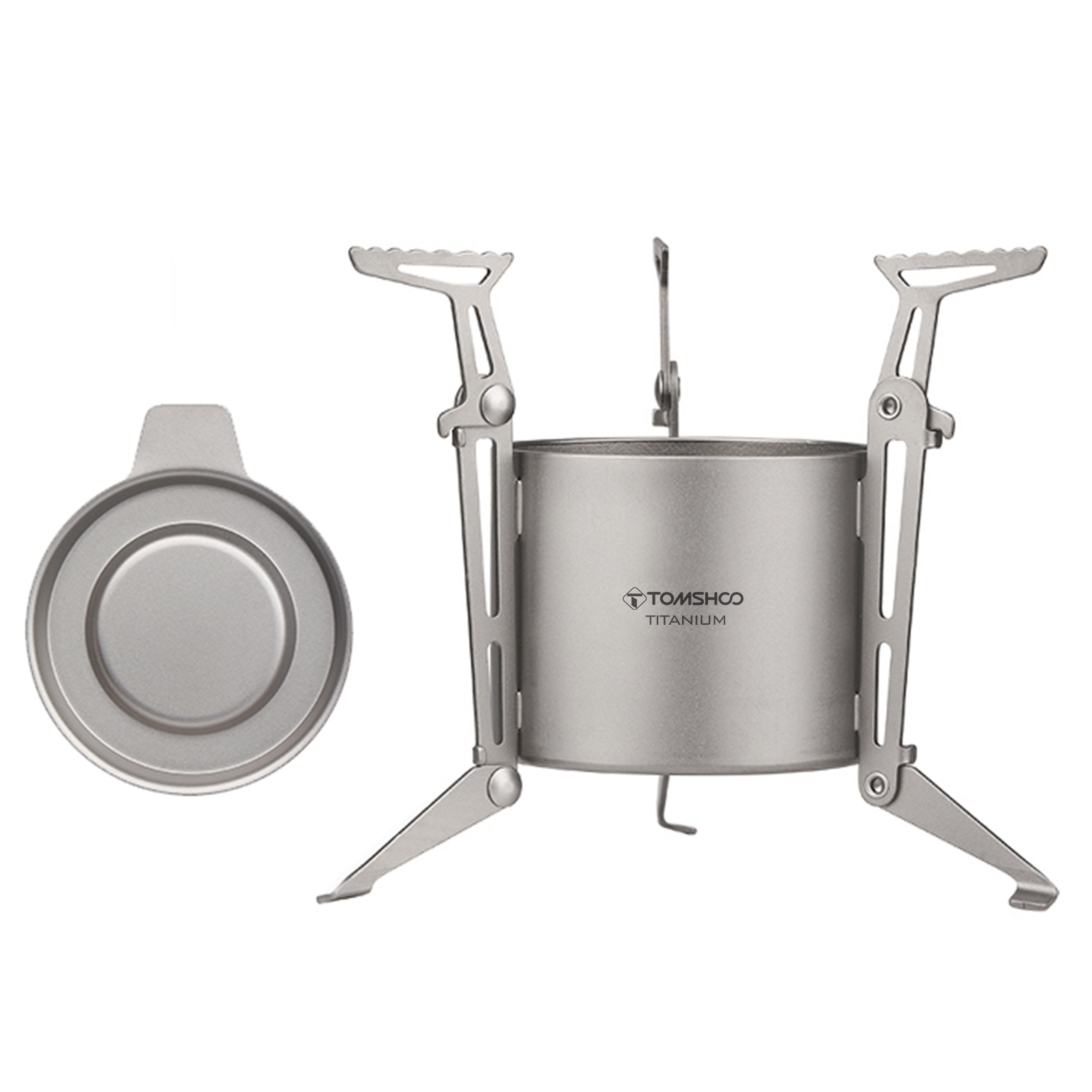 TOMSHOO Fornello a Alcol in Ti - Camping Cooking Pot With Lid recensione e prezzo
