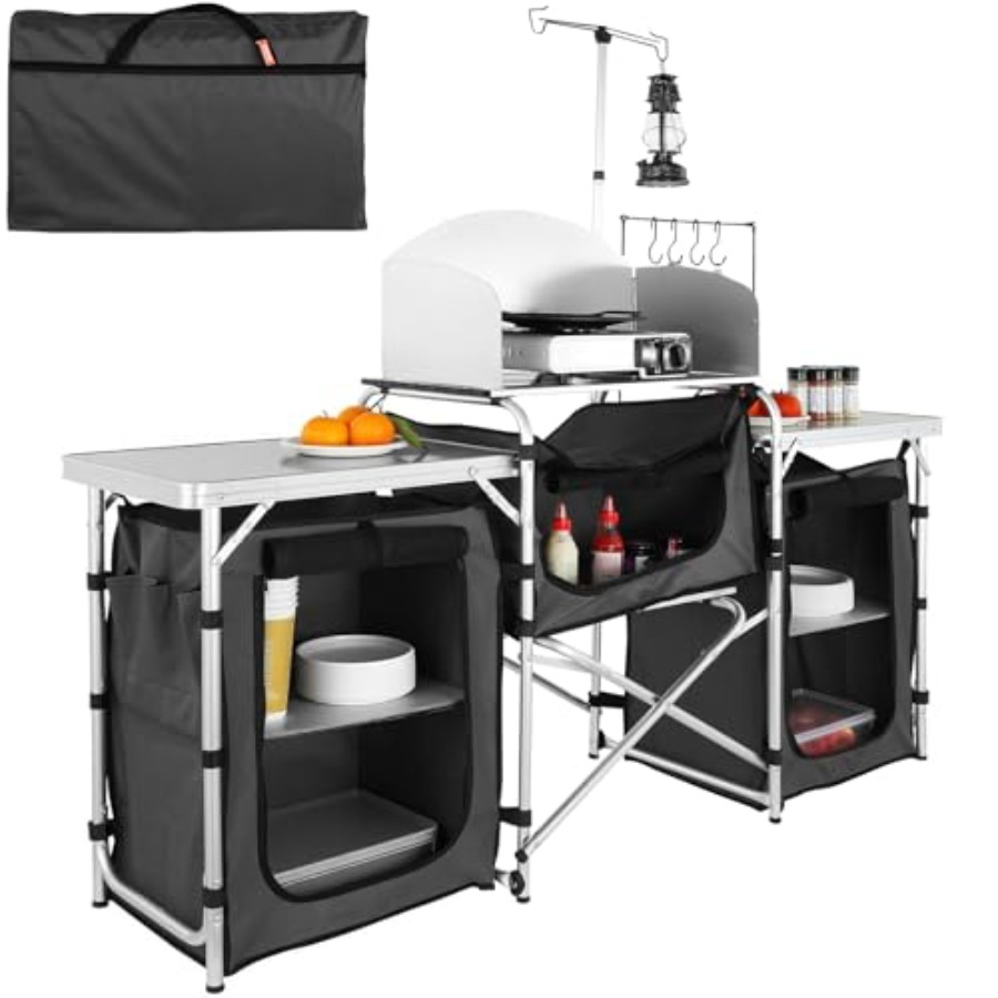 Tavolo da Cucina da Campeggio, - Camping Cooking Cupboard recensione e prezzo