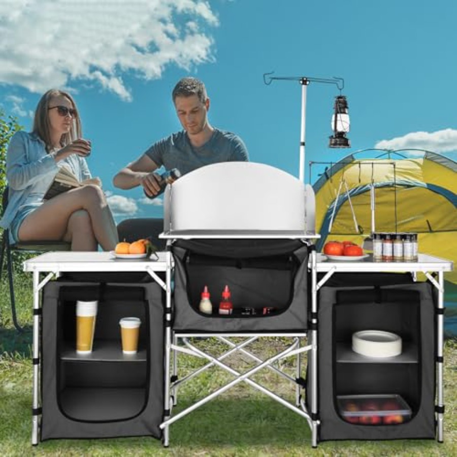 Tavolo da Cucina da Campeggio, - Camping Cooking Cupboard recensione e prezzo