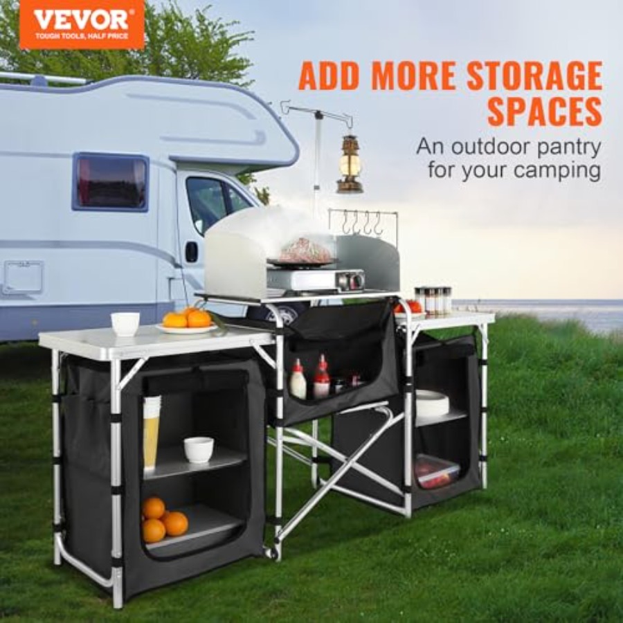 Tavolo da Cucina da Campeggio, - Camping Cooking Cupboard recensione e prezzo