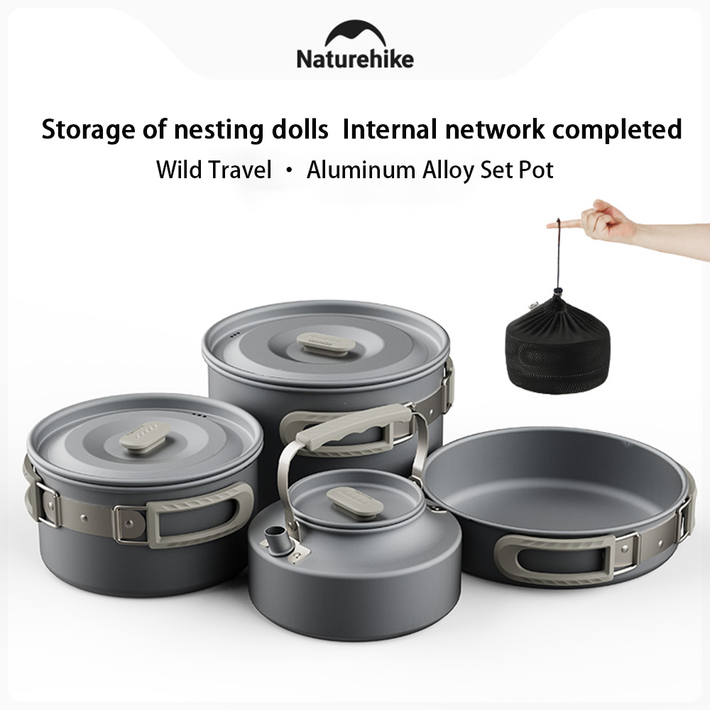 Naturehike Set di pentole da e - Camping Outdoor Cooking Equipment recensione e prezzo