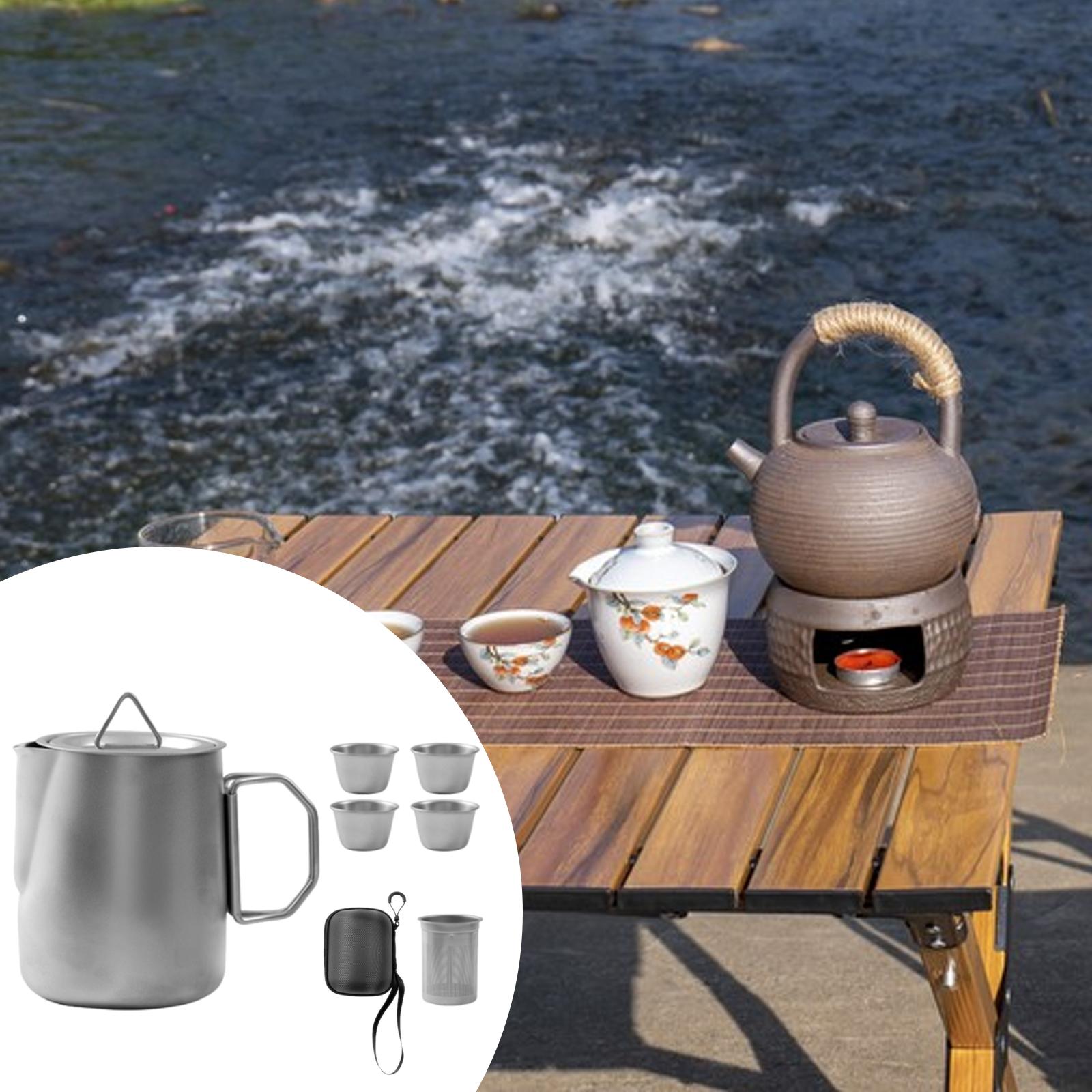 Set di tazze da tè da viaggio  - Camping Cooking Set For 4 recensione e prezzo