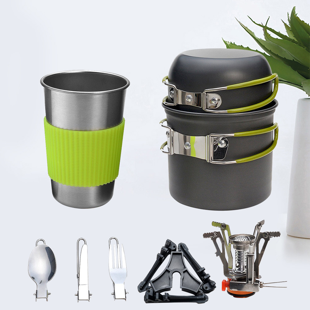Set di Pentole da Campeggio Le - Camping Cooking Set recensione e prezzo