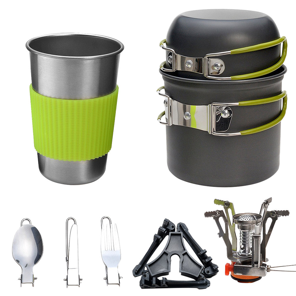 Set di Pentole da Campeggio Le - Camping Cooking Set recensione e prezzo